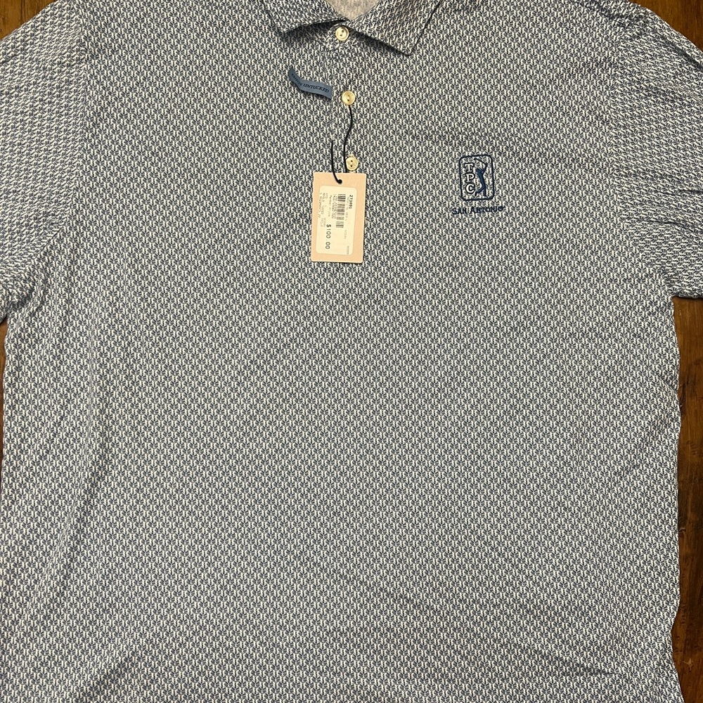Men's Blue Polo Shirt